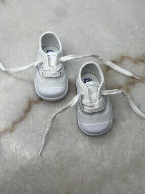 1M Baby Leather Keds White